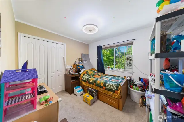 Here's another photo of the first child's bedroom.