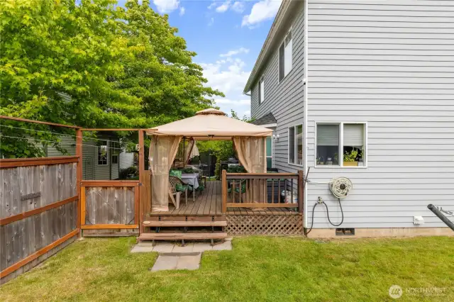 This is a wonderful outdoor living space to enjoy with family and friends.