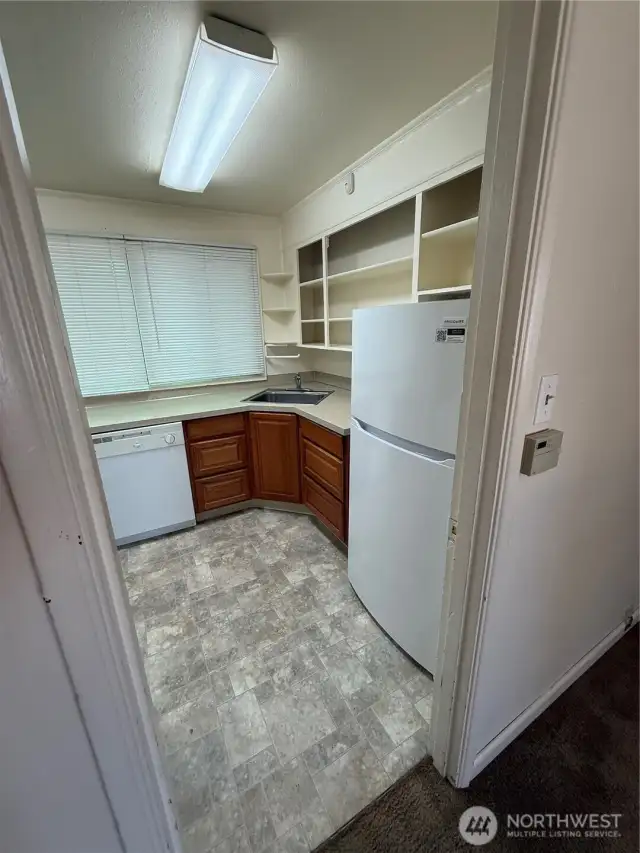 Kitchen from the living room