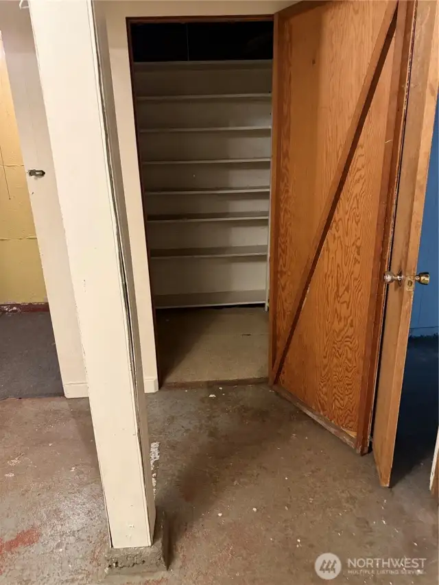 lower level with lots of storage