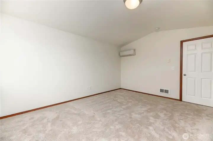 primary bedroom with A/C