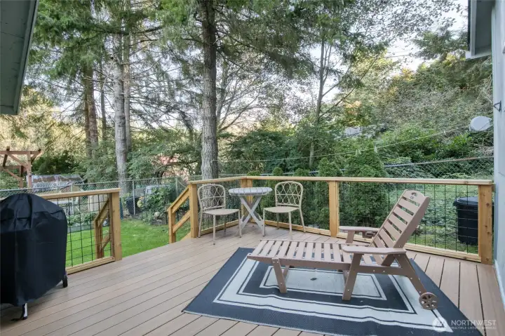 uncovered patio
