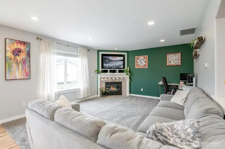Gas fireplace