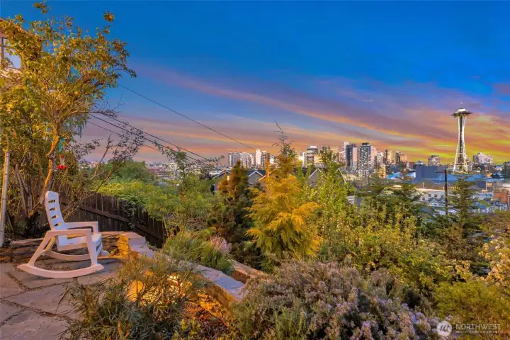 Sit outside and enjoy the views!