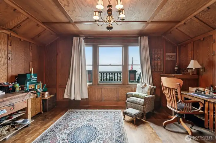 A perfect spot to enjoy the view... potentially your home office?