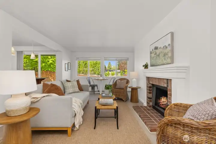 Entertain in an open space