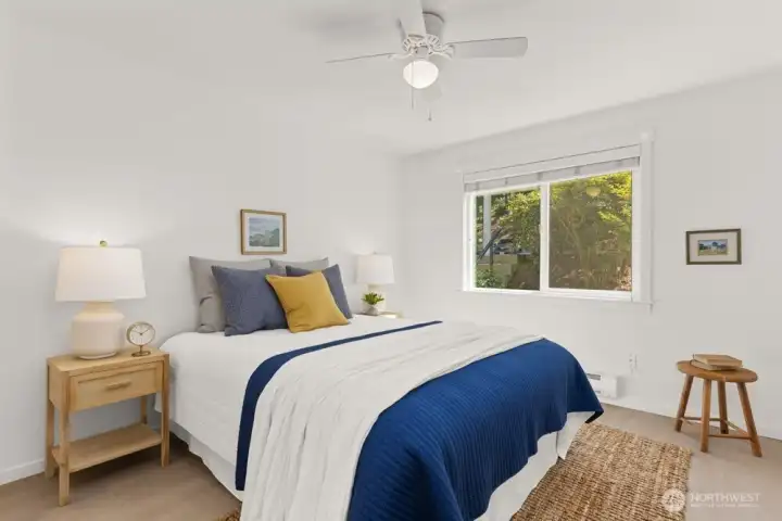 Bedroom 2 with great natural light