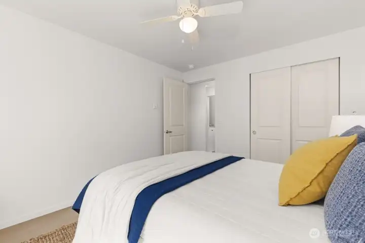 Bedroom 2 with closet