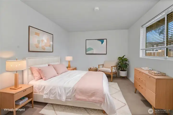 Bedroom two - staged