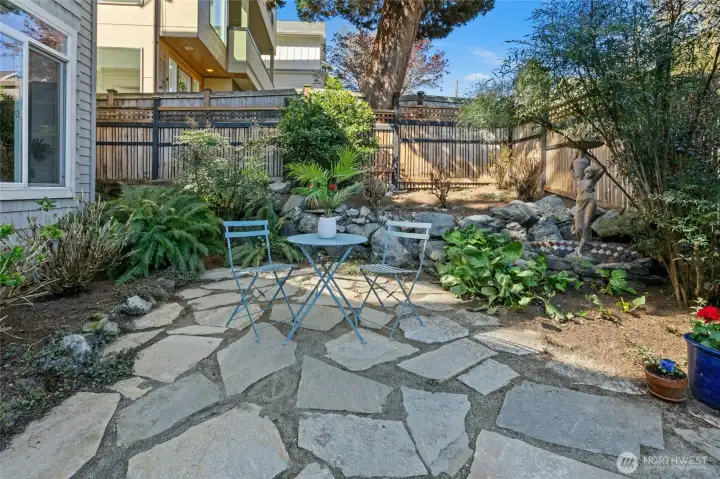 Front Flagstone Patio