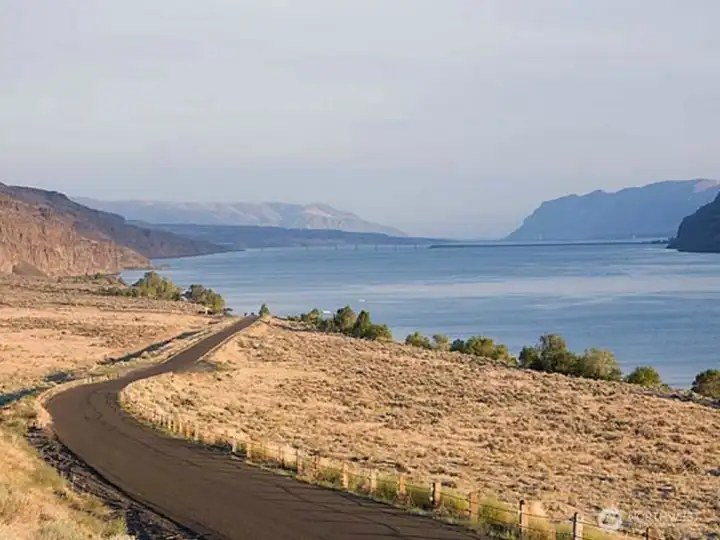 Old Vantage Highway going through property.  Road leads to Columbia River.  Today, a few minute drive to completed PUD boat launch with accompanying facilities including one mile walking shoreline walking trail with pic-nic facilities.  Boat docking facility/restroom & parking lots for both automobiles & boat trailers. Possibilities for Marina with development?