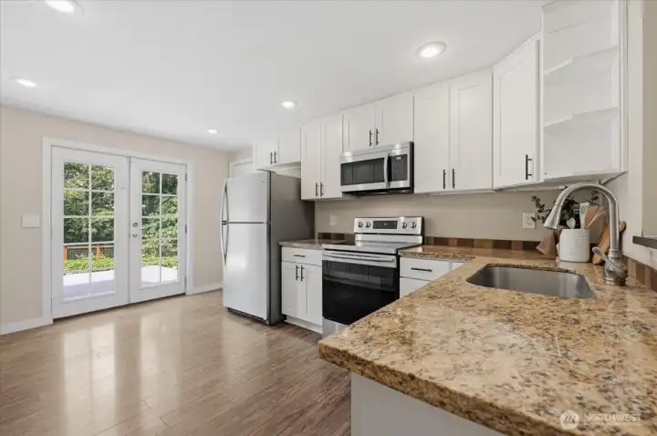 Stainless steel appliances