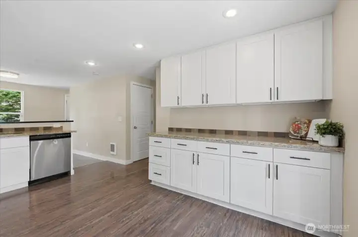 Extra country and cabinet space