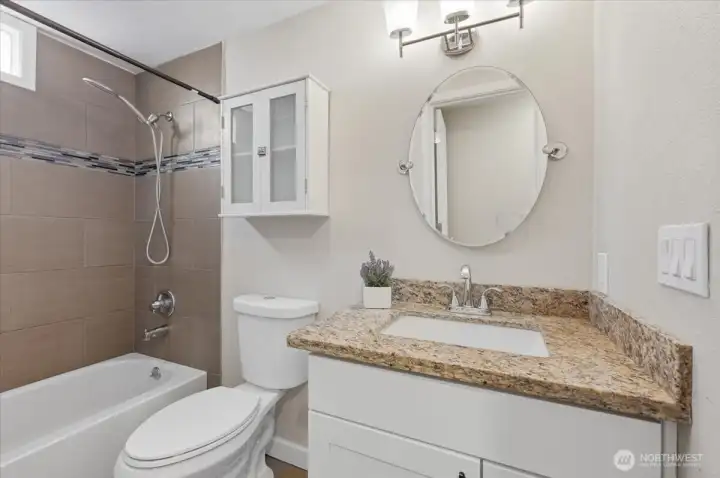 Main floor full bath