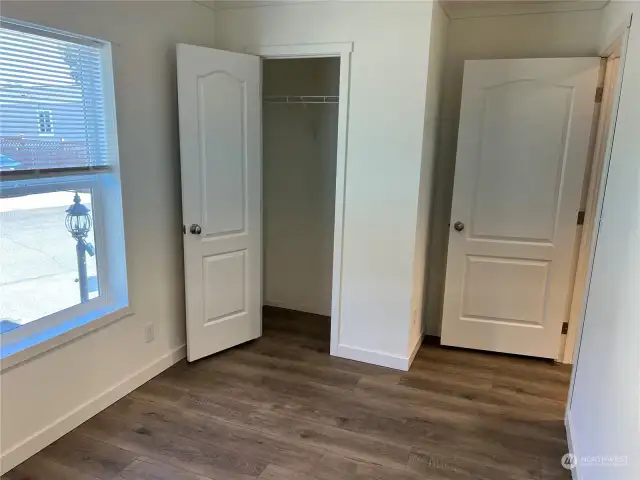 Second bedroom closet.