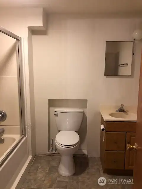 Basement bathroom