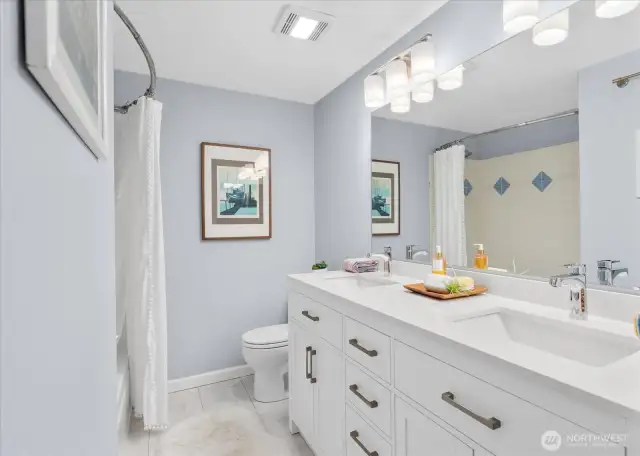 New dual vanity