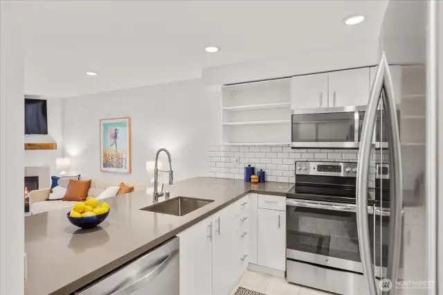 Stainless appliances