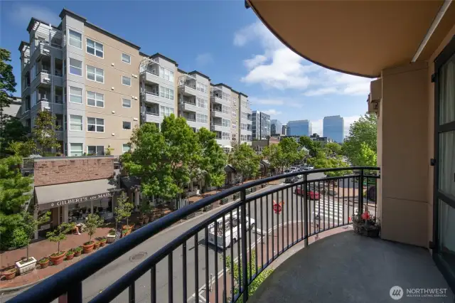 View from the balcony off of the dining area.