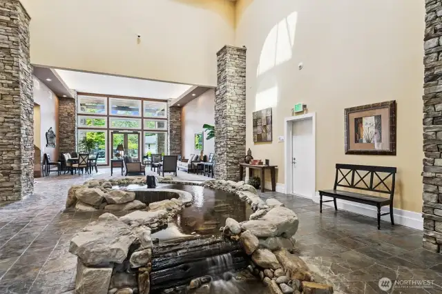 Community center with full kitchen and access to another pool and hot tub. Easy walk!