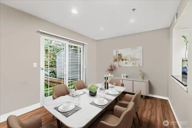 Dining room.
