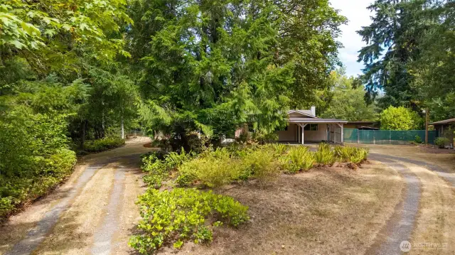Ciircle driveway