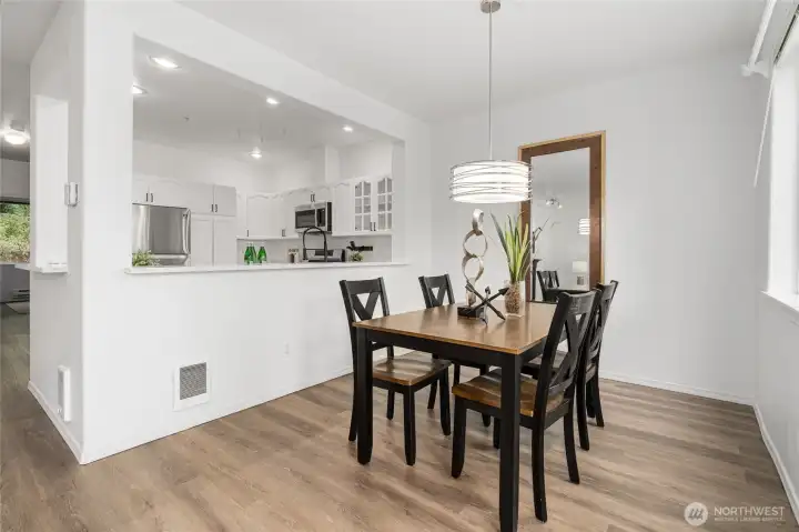 Kitchen to Dining Area