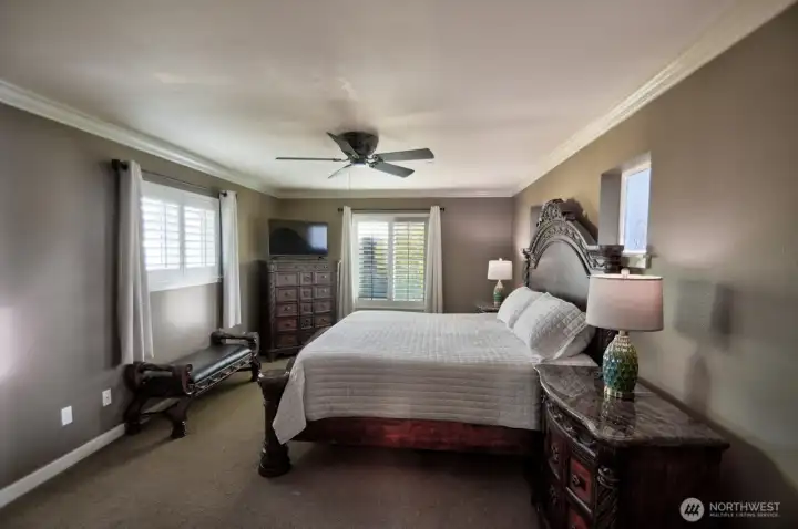 Primary on other side of house from other bedrooms