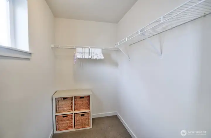 Large walk-in closet