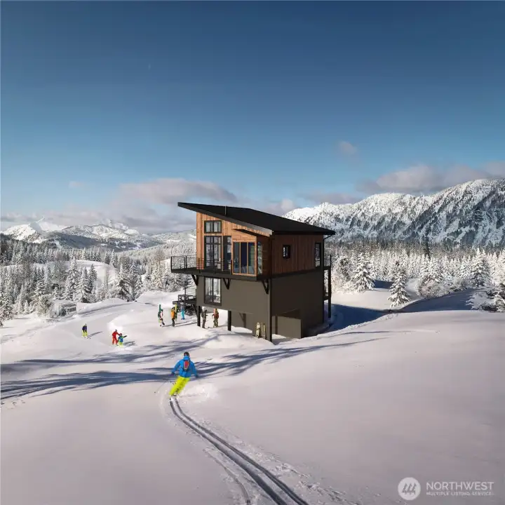 Rendering of completed Watchtower