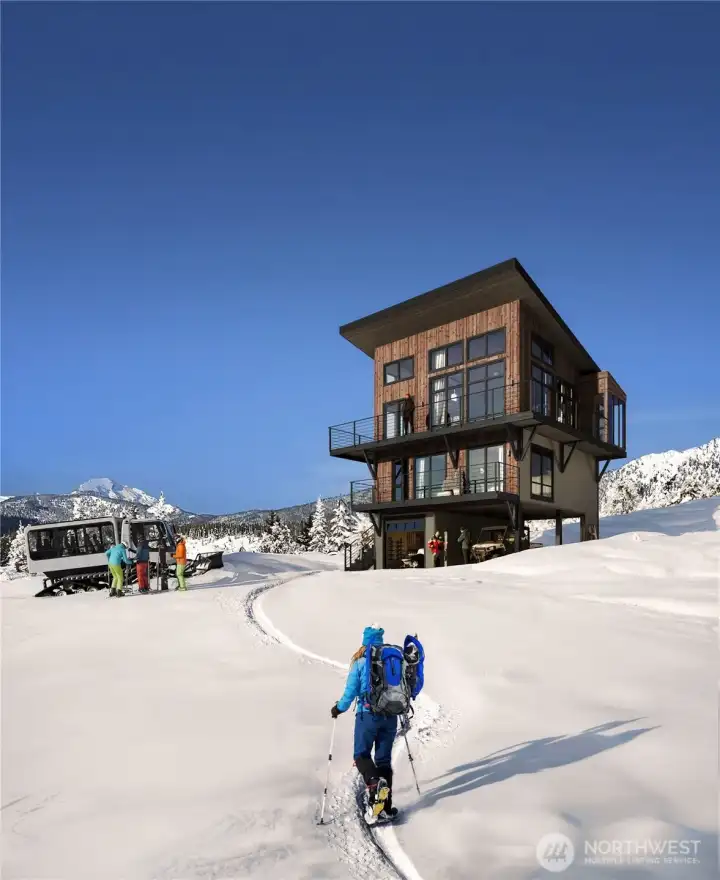 Rendering of completed Watchtower