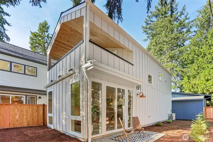 patio and primary deck views