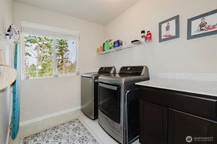 Upstairs laundry