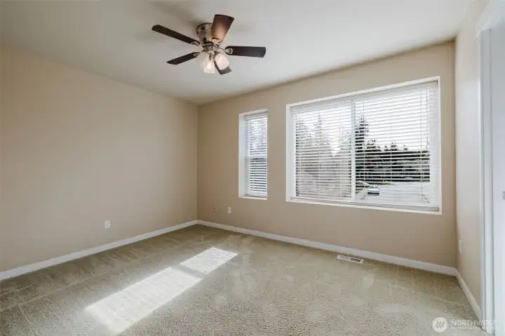 Bedroom 3 with walk-in closet