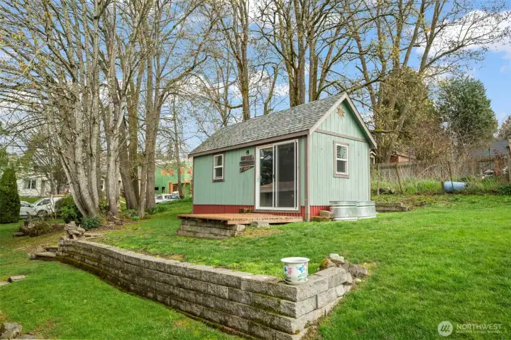 Welcome to your garden office, she-shed, man cave, whatever you prefer!