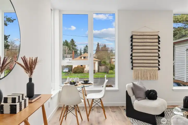 Level II Dinning room with views.