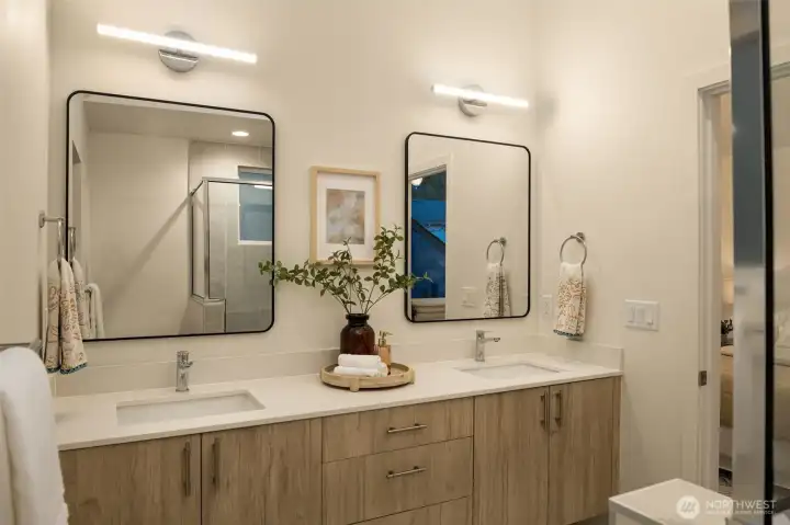 Primary ensuite bath. Primary ensuite bath.