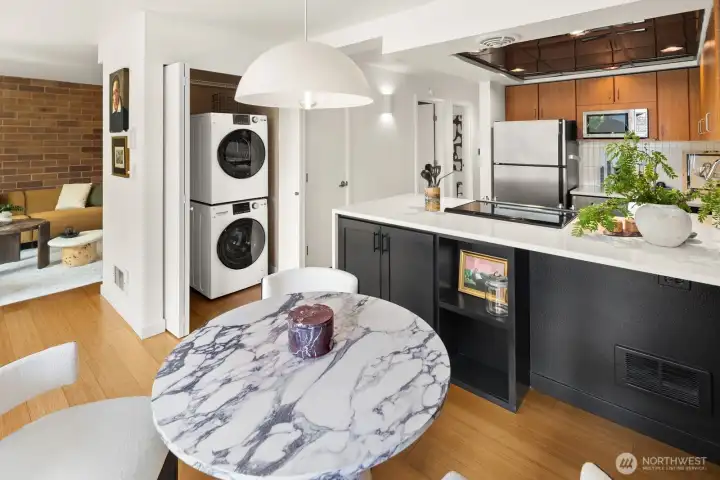 Everyday living is made easy with an open floor plan, in-unit laundry, and smart updates throughout.