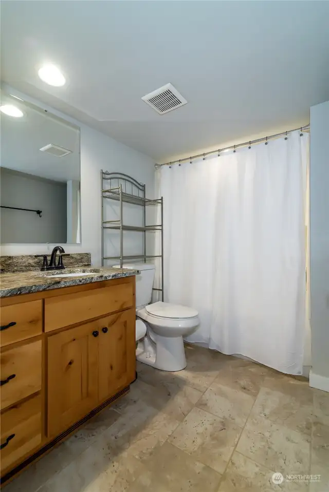 Lower bathroom