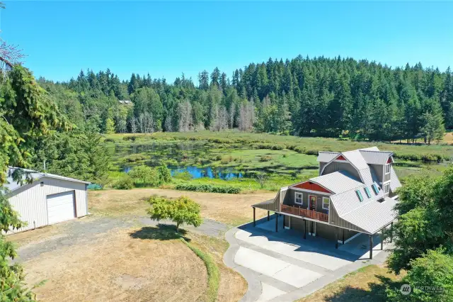 Seclusion on this roomy 2.39 acres, yet still a stone's throw from the convenience of all North Kitsap has to offer!