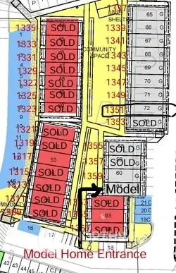 Visit the Model Home at 1361. This listing is Lot 72 under construction. Estimated completion Feb.