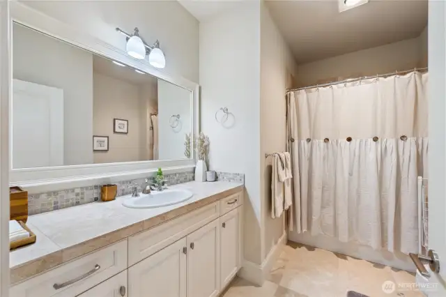 Main floor guest bath.