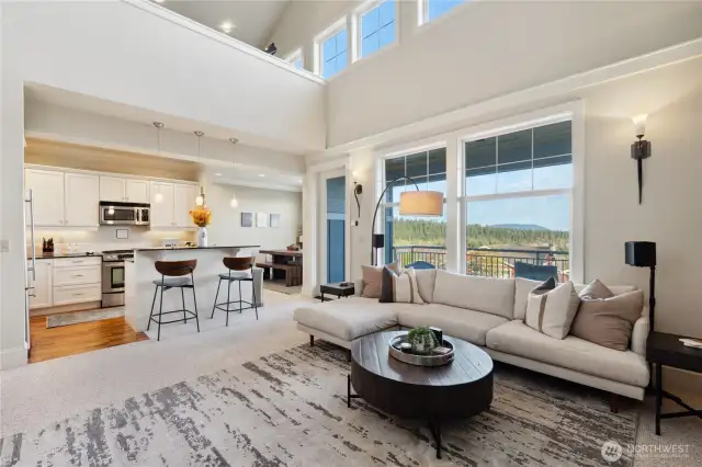 Great room with a view!