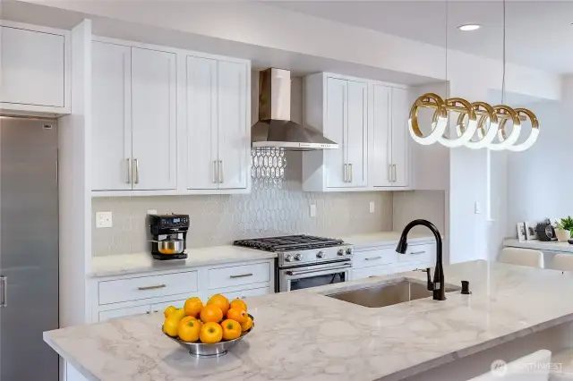 Beautiful white-on-white color scheme! (virtually staged)