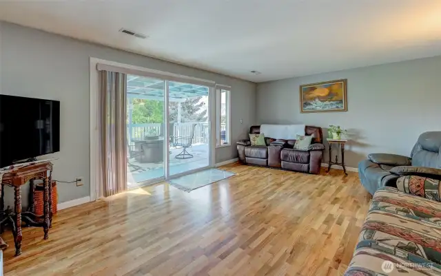 Gleaming Hardwood Floors