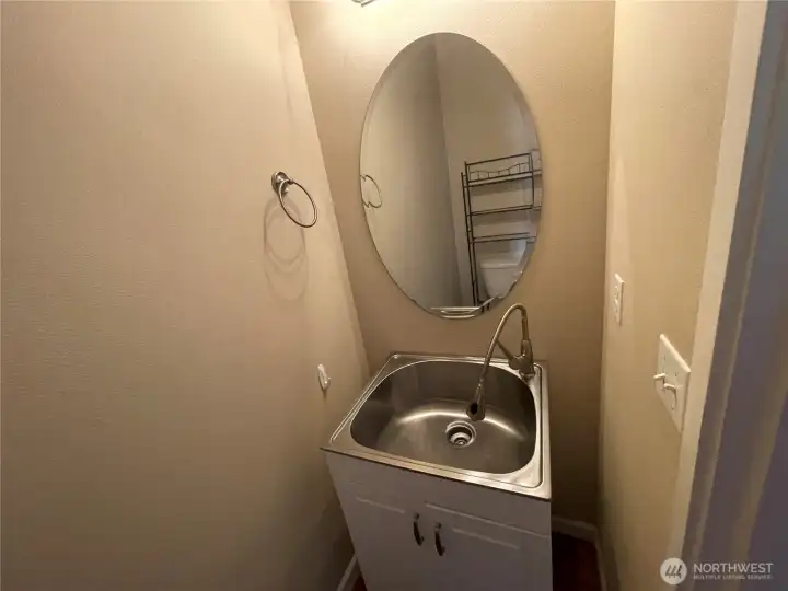 Downstairs 1/2 bath