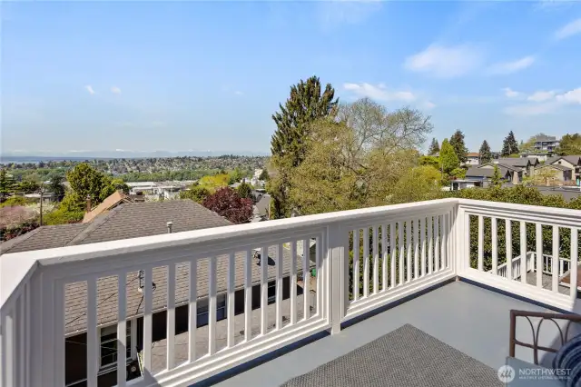 view from top level balcony