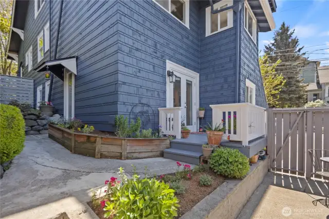 outdoor area off unit 2