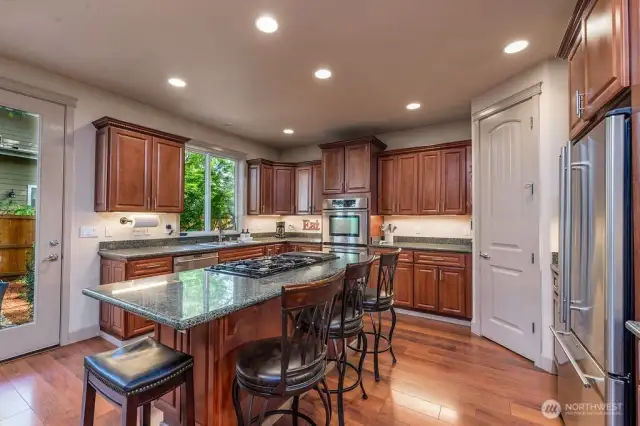 Large gourmet Kitchen