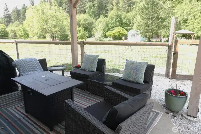 Backyard pavilion